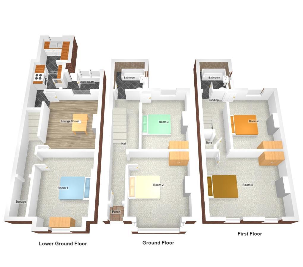 Wistaston House By Yourstays 5 Double Bedrooms And 2 Bathrooms, Great For Groups! Book Now! Crewe Luaran gambar